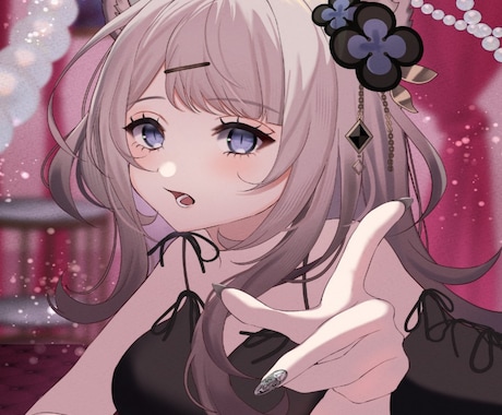 SNSアイコン・配信・歌みた用イラスト描きます かわいく印象に残るイラストを制作します イメージ2