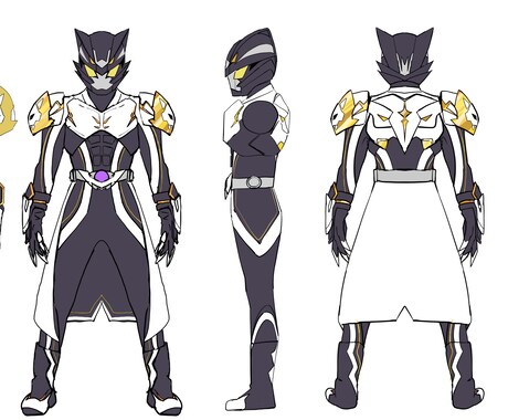 オリジナルヒーローデザインをさせてていただきます あなたの理想のヒーロー、リアルにデザインします！ イメージ2