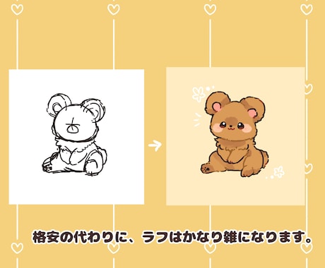 お値段一律！オプション無しで動物イラスト描きます 5日納品動物、ペットを描きます！ イメージ2