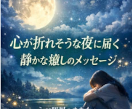 心が限界のあなたへお月様から癒しの言葉お届けします お月様リーディング×高次存在＆守護霊様のお言葉、ヒーリングも イメージ2