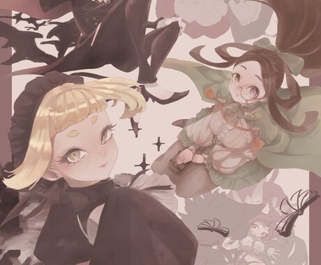 オリジナル立ち絵描きます あなたが共に歩んでいきたい子、承ります！ イメージ2