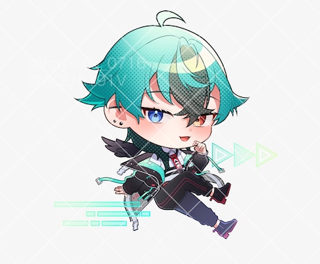 可愛いSDイラスト制作致します 完成度の高い可愛いSDイラスト制作させて頂きます！ イメージ2