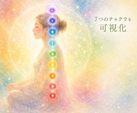波動測定器でチャクラ状態を確認し整えます ７つのチャクラを測定し今の状態をわかりやすくお伝えします イメージ2