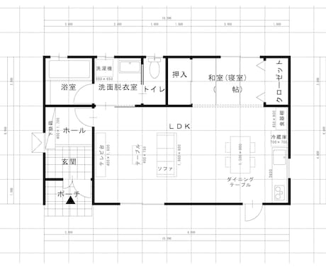 JW-CADで図面をつくります 間取り図などより分かりやすい資料になるようお手伝いします！ イメージ1