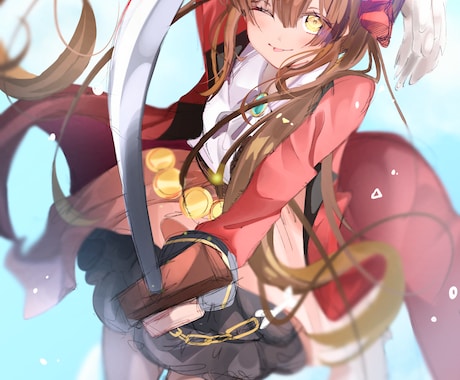 色味がはっきりとしているイラストお描きします 参考画像のイラストは全て1日2日で描き終わらせてます!!♪︎ イメージ1