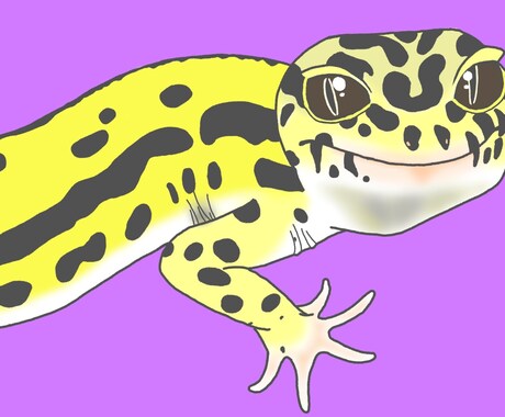 爬虫類さんの可愛い姿を描きます 私におうちの子を描かせてください！ イメージ2