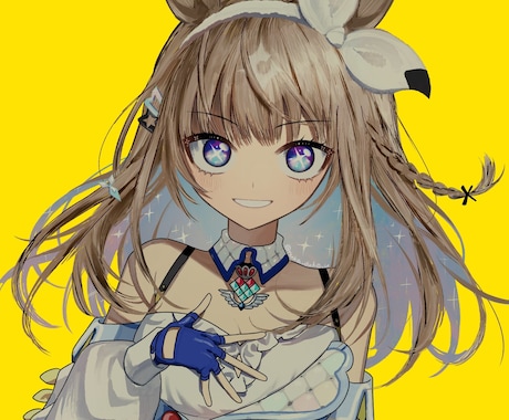 かわいくてかっこいいイラスト描きます TRPG･ゲーム･Vtuberさんに、スタイリッシュな絵柄 イメージ1