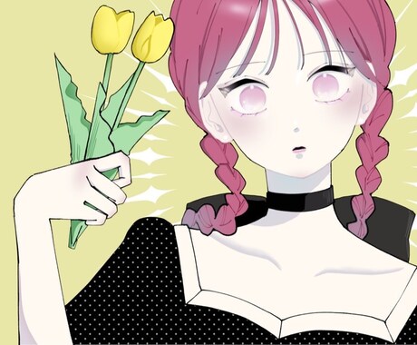 女の子のイラストを描きます イメージ1