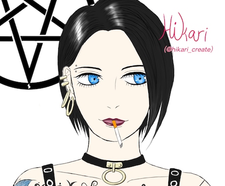 アイコン／イラスト全般お描きします キャラデザ、広告、MV、アイコンなど幅広く対応いたします! イメージ1