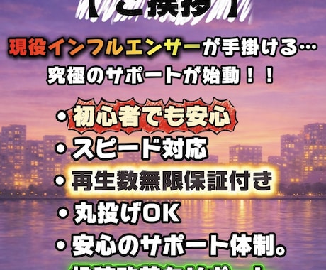業界初！YouTube再生数4000増加します 業界初！現役インフルエンサーが運用サポート+ミニコンサル付き イメージ2