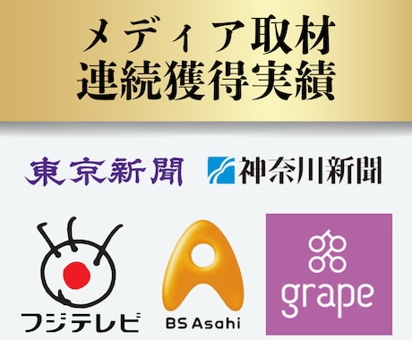 メディア取材が舞い込むプレスリリース代行します 1通のプレスリリースからメディア取材連続獲得実績あり イメージ2