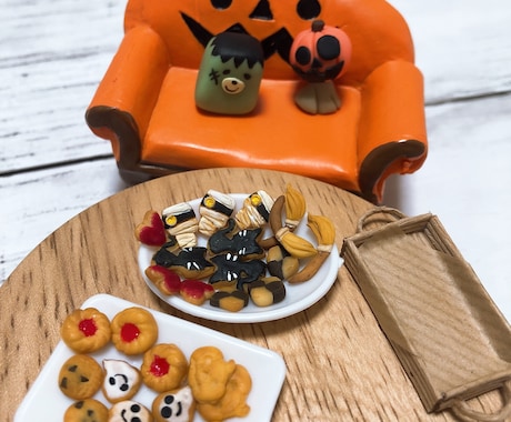 【ミニチュアフード】シルバニア◇オーダー 樹脂粘土でミニチュアフードやチャーム作成します シルバニア