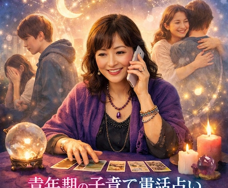 青年期のお子さんとの関係を占います 青年期のお子さんの子育ては難しい。占いでヒントを イメージ1