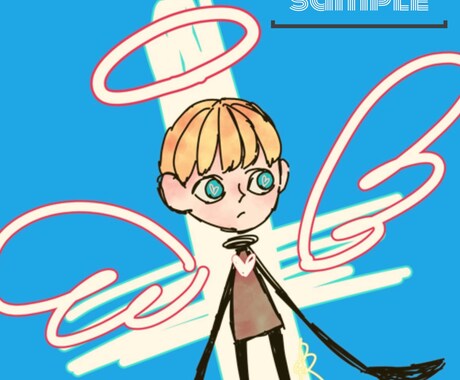 アイコンのイラストを お描きいたします SNSやブログのプロフィール画像などに イメージ2