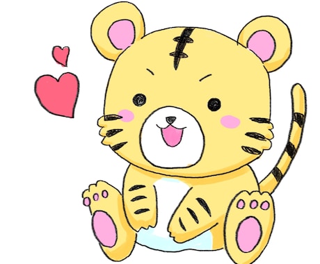 平成風の絵描かせて頂きます お好みの平成ギャル系や可愛いイラスト絵を描きます！ イメージ1