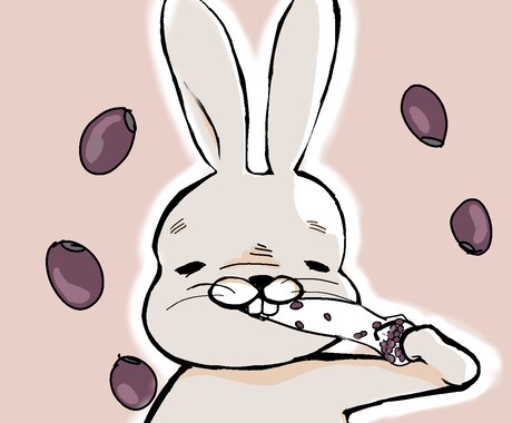アイコンに使える！面白系ゆるイラスト描きます あなたの『好き』を詰め込んだアイコンができます イメージ2