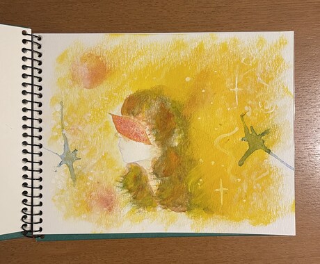 絵の具を使ったアナログイラストを描きます 手書きの温もりあるイラストを貴方のイメージに沿って制作します イメージ2