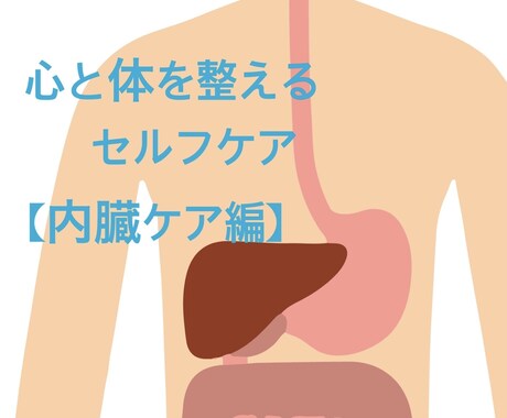 心と体を整えるセルフケアお教えします ご自身で心と体を癒す【内臓ケア編】 イメージ1