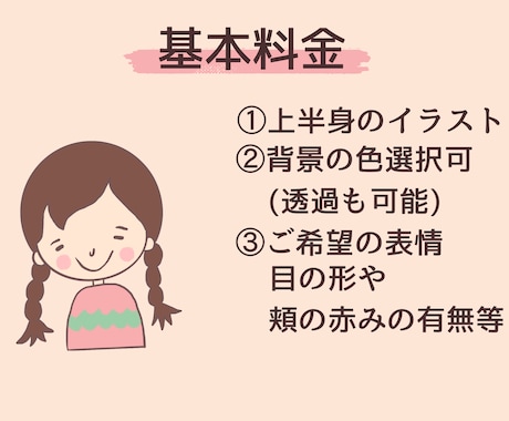 柔らかいタッチのシンプルイラスト描きます SNSや説明文の補足のイラストにご利用いただけます イメージ2
