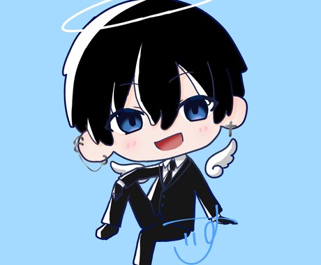最短1日！ミニキャラ・SDキャラを描きます アイコン等に使えるかわいいミニキャラのイラスト！ イメージ2