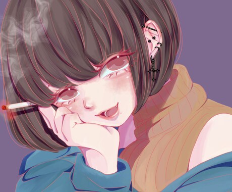 あなただけの可愛いキャラクター誕生させます お客様のご希望に沿った、自分だけのイラストを作成致します！ イメージ2