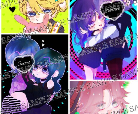 アイコンから作成致します デフォルメ 等身大どちらも受け付けております！！ イメージ2