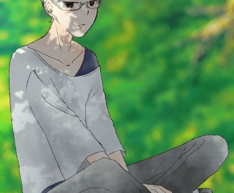 イラスト作成請け負います 彩度の高いポップなものから暗い雰囲気のものまで対応できます。 イメージ2