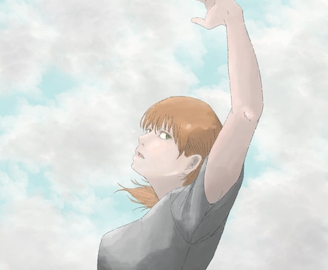 アイコンなどのイラストを描きます (横顔の構図が得意です！！！) イメージ2