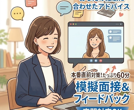 民間企業/公務員/インターン面接対策支援します 大学キャリアセンターでの経験を活かし面接指導します！ イメージ1