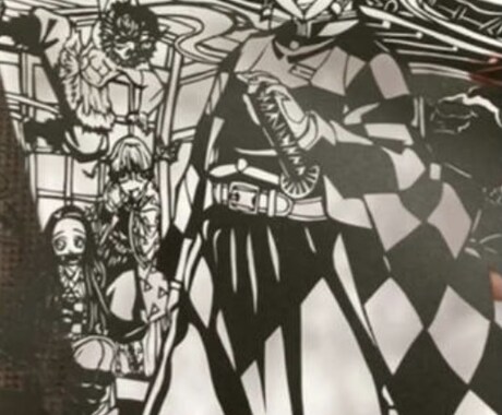 思い出の写真.好きな画像イラスト等切り絵にします お祝い、思い出、プレゼント、切り絵で素敵な一枚に イメージ2