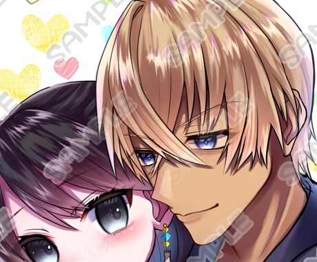 ハイクオリティなアイコン・1枚絵・夢絵かきます イケメン・美少女任せてください！ イメージ1