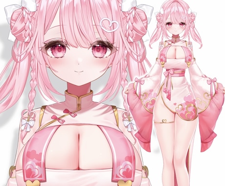 企業実績多数！プロ品質vtuber立ち絵制作します 企業実績多数！長く使える高品質イラストを作成致します イメージ2