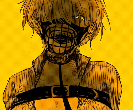 シンプルイラスト作成します 線画中心の単色メイン！躍動感溢れるデザイン イメージ1