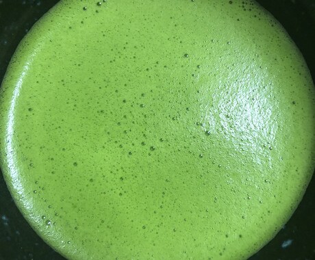 お抹茶をキメ細かく点てる『コツ』伝授します イメージ1