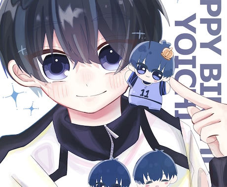 クオリティ重視×コスパ重視の最強イラスト届けます 1枚に必ず無料でミニキャラ付けちゃいます！！！ イメージ2