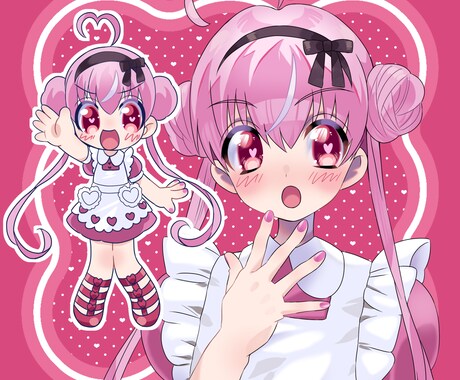 商用利用料込み！イラストお描きします 明るくて可愛いイラストがお好きな方へ！ イメージ2