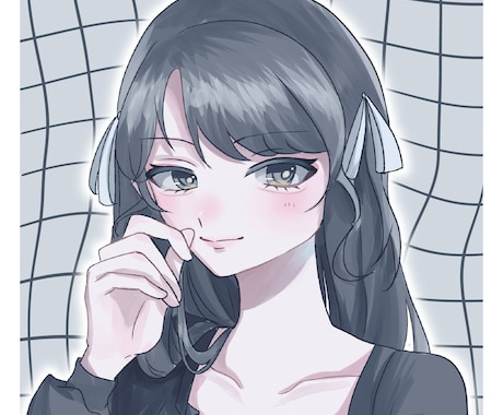 SNSアイコン制作いたします 可愛い女の子のアイコン制作いたします イメージ1