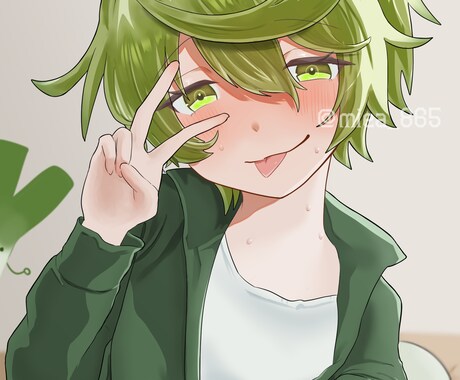 顔〜バストアップまでの絵描きます グッズ制作用データ作成も可能! イメージ2