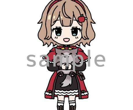 デフォル絵を描きます イメージなどからデフォルメ絵をお作りします イメージ2