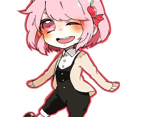 3〜5頭身のデフォルメイラストお描きします キャラデザ考案も可能です！ご相談ください イメージ2