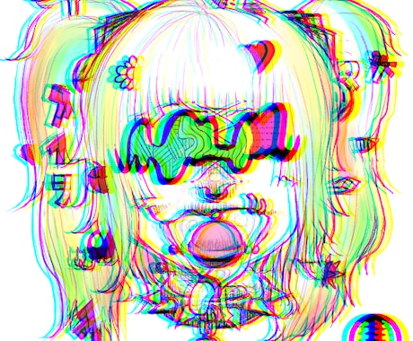 モノクロからポップなイラストまで描きます 個性的で陰鬱、だけど可愛くて愛されるイラストを イメージ1