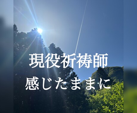 感じたままにお伝えし浄化します 購入後、購入月の1日、15日に2回ご祈祷・ご祈願も致します。 イメージ1