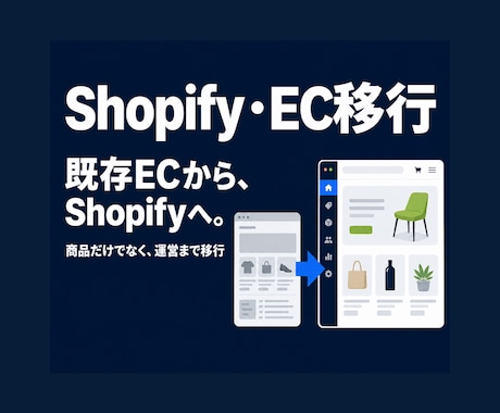 楽天など既存ECからShopifyへ移行します イメージ1