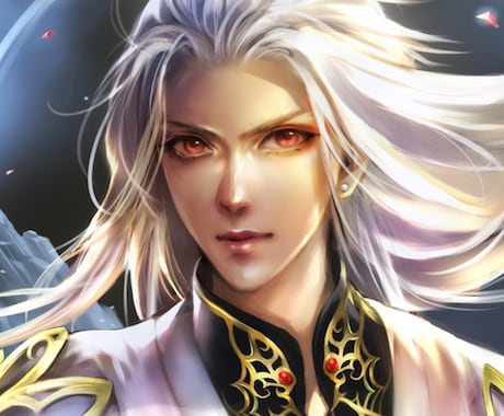 厚塗りセミリアルな人物イラスト描きます 商用可。ゲームRPGや書籍の挿絵等、幅広く対応可能です イメージ2