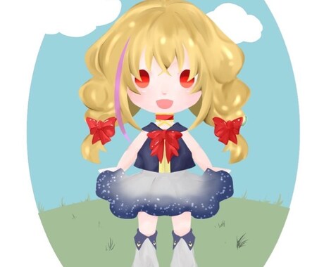 SNS用、アイコン、創作キャラ描きます 貴方様の創作お子様をゆるふわ厚塗り風に描かせていただきます！ イメージ2