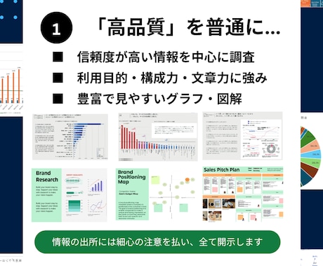 高品質！市場調査からビジネス分析＆資料作成します 元CFOが500社の経験を活かし、あなたのビジネス課題を解決 イメージ2