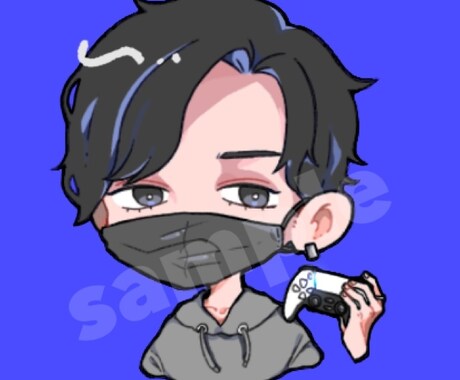 SNSアイコン描きます 貴方の似顔絵、大好きなキャラ等をSNSのお顔にしませんか？ イメージ2