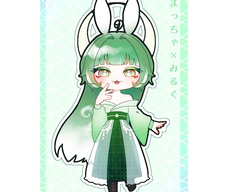 商用利用OK！デフォルメキャライラストを制作します アイコン用上半身SDイラスト、立ち絵用SDイラストなど！ イメージ2