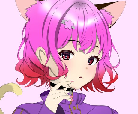 あなただけの可愛いアイコン描きます SNSや立ち絵に使えるアニメ風の可愛いアイコン描きます。 イメージ2