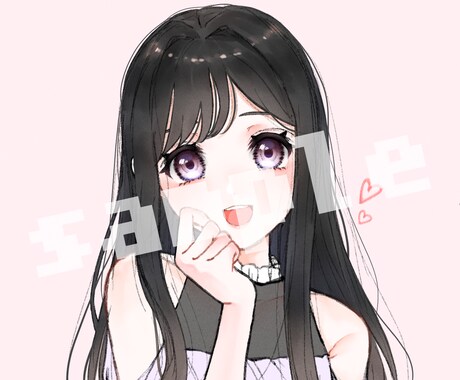 SNSアイコンなどの作成承ります かわいい〜かっこいい系など描きます！ イメージ2
